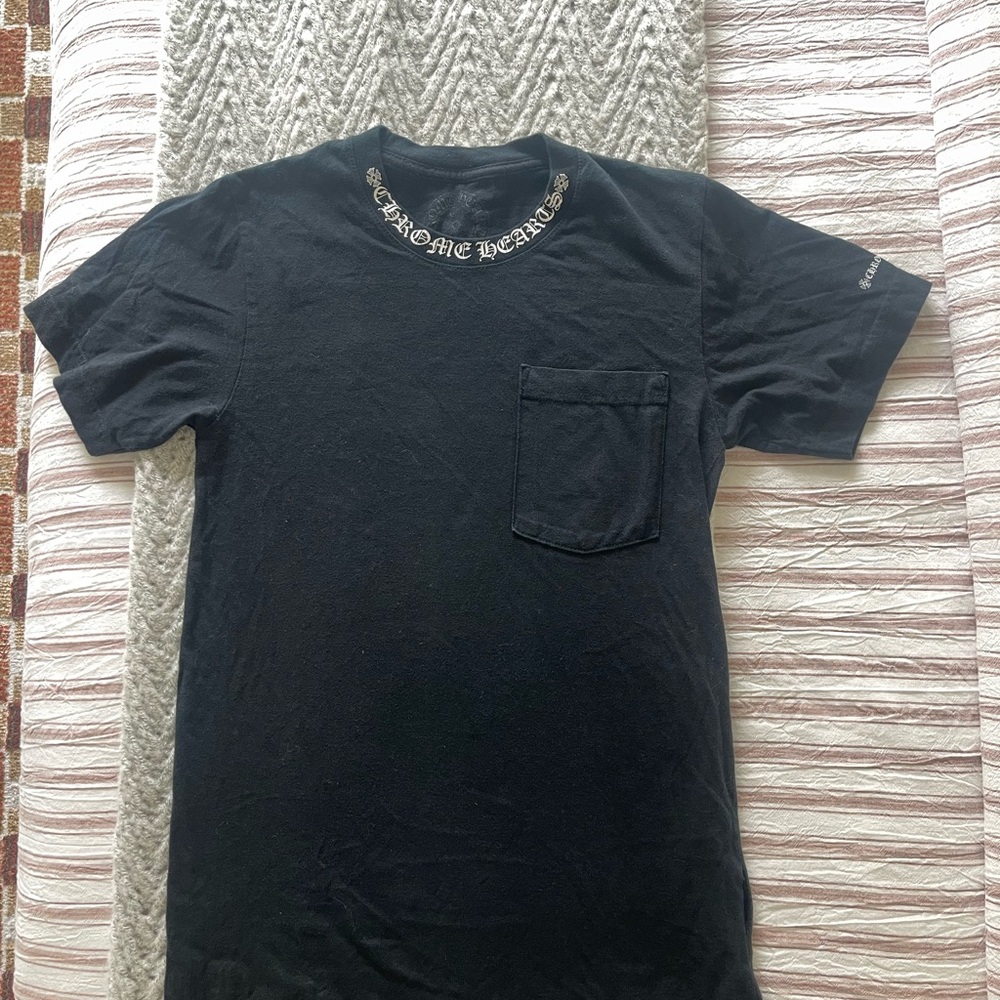 Chrome Hearts Neck Logo Pocket T-Shirt size XS